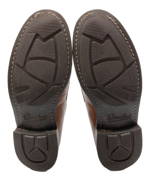 PARABOOT（パラブーツ）PARABOOT (パラブーツ) ADONIS コインローファー ブラウン サイズ:5の古着・服飾アイテム