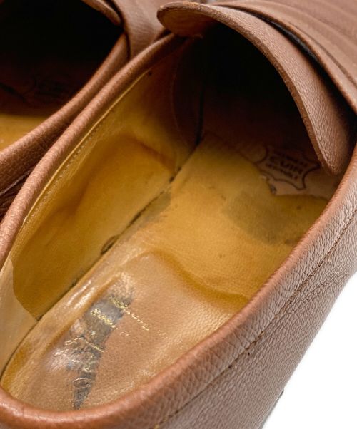 PARABOOT（パラブーツ）PARABOOT (パラブーツ) ADONIS コインローファー ブラウン サイズ:5の古着・服飾アイテム