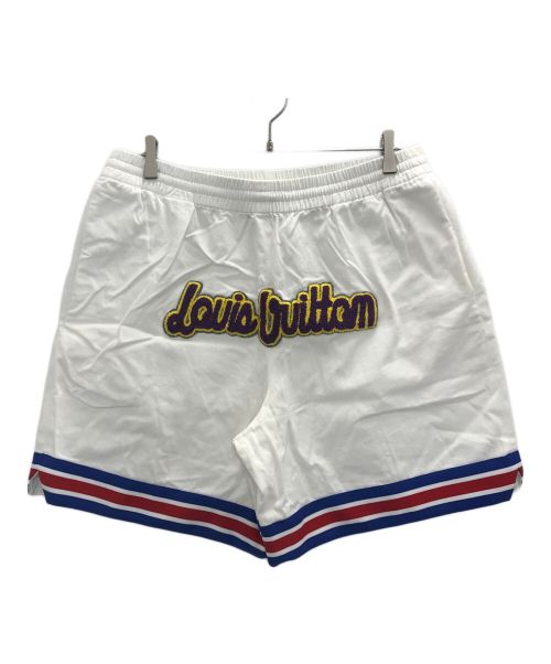 LOUIS VUITTON（ルイ ヴィトン）LOUIS VUITTON (ルイ ヴィトン) NBA Basketball Shorts ホワイト サイズ:XXLの古着・服飾アイテム