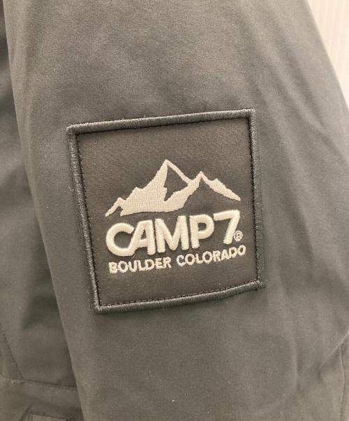 CAMP 7（キャンプ７）CAMP 7 (キャンプ７) SYMPATEXダウンジャケット ブラック サイズ:Lの古着・服飾アイテム