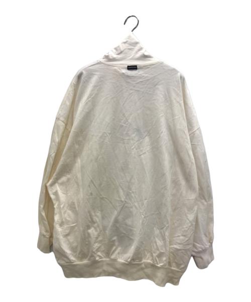 Americana（アメリカーナ）Americana (アメリカーナ) ロゴハーフジップカットソー アイボリー サイズ:不明の古着・服飾アイテム