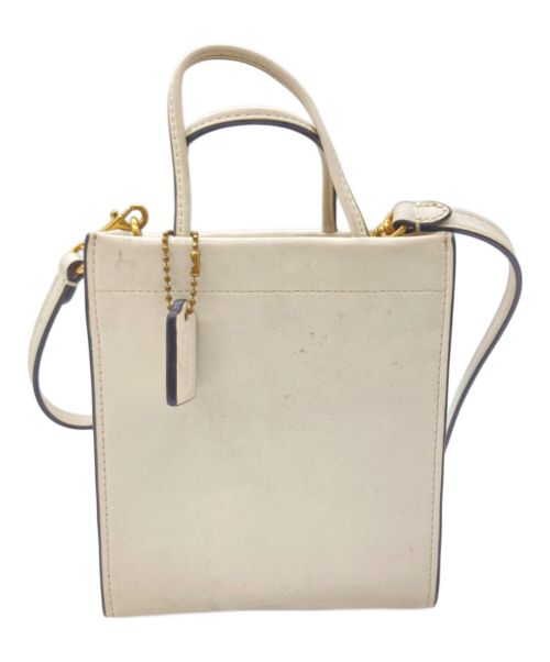 COACH（コーチ）COACH (コーチ) ミニカシン ショルダーバッグ ホワイトの古着・服飾アイテム