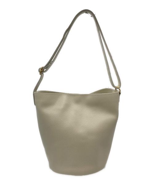 ourhome（アワホーム）ourhome (アワホーム) バケツ型トートバッグ アイボリーの古着・服飾アイテム