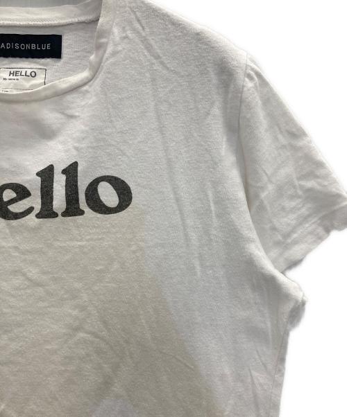 MADISON BLUE（マディソンブルー）MADISON BLUE (マディソンブルー) Tシャツ ホワイト サイズ:01の古着・服飾アイテム