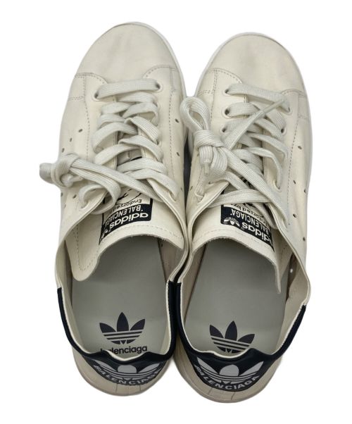 BALENCIAGA（バレンシアガ）BALENCIAGA (バレンシアガ) adidas (アディダス) ローカットスニーカー ホワイト×ブラック サイズ:26.5cmの古着・服飾アイテム