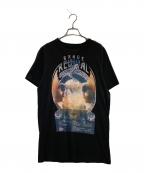 DIESELディーゼル）の古着「半袖カットソー」｜ブラック