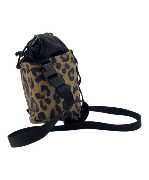 SUPREME（シュプリーム）Supreme (シュプリーム) Leopard Neck Pouch ブラウン×ブラックの古着・服飾アイテム