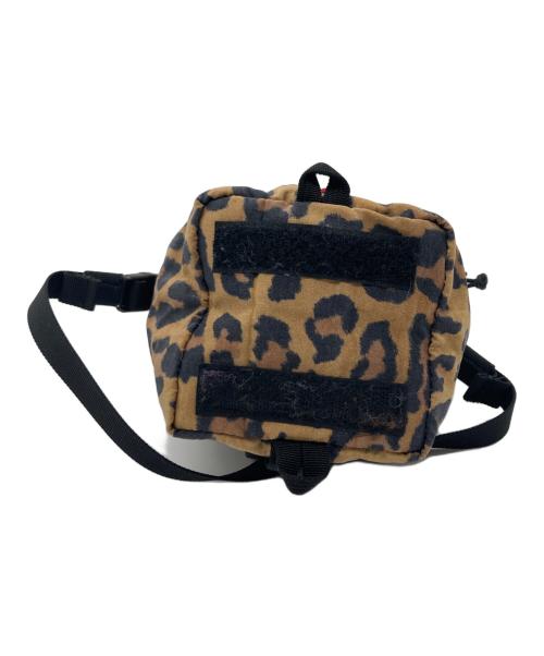 SUPREME（シュプリーム）Supreme (シュプリーム) Leopard Neck Pouch ブラウン×ブラックの古着・服飾アイテム