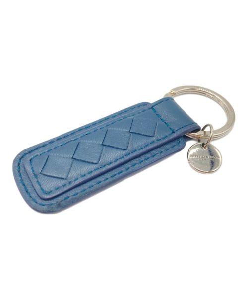 BOTTEGA VENETA（ボッテガベネタ）BOTTEGA VENETA (ボッテガベネタ) キーリング ネイビーの古着・服飾アイテム