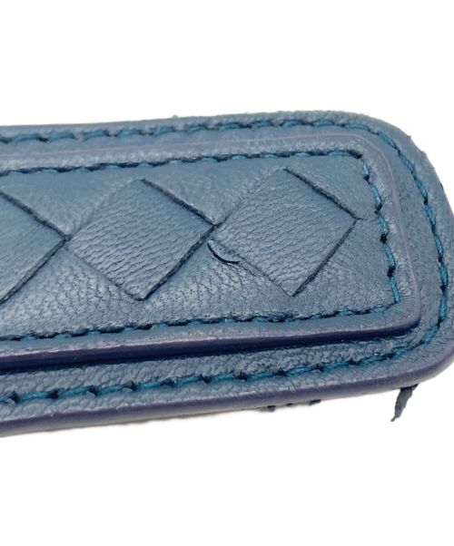 BOTTEGA VENETA（ボッテガベネタ）BOTTEGA VENETA (ボッテガベネタ) キーリング ネイビーの古着・服飾アイテム