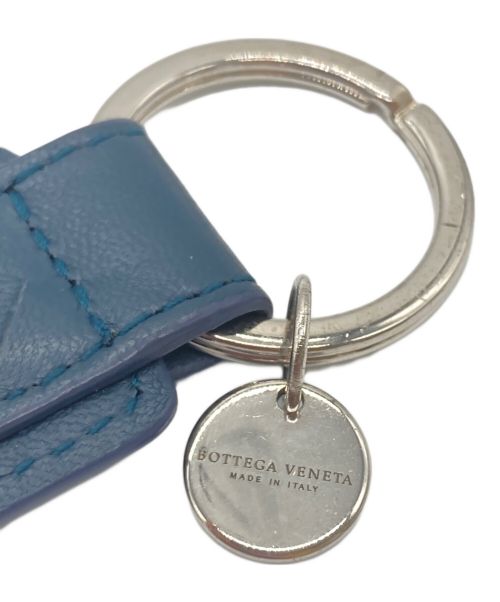 BOTTEGA VENETA（ボッテガベネタ）BOTTEGA VENETA (ボッテガベネタ) キーリング ネイビーの古着・服飾アイテム