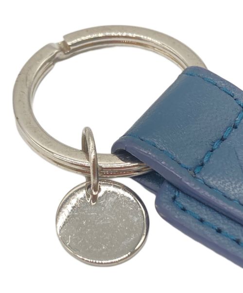 BOTTEGA VENETA（ボッテガベネタ）BOTTEGA VENETA (ボッテガベネタ) キーリング ネイビーの古着・服飾アイテム