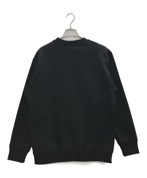 THE NORTH FACE（ザ ノース フェイス）THE NORTH FACE (ザ ノース フェイス) スモールロゴヘザースウェットクルー ブラック サイズ:XSの古着・服飾アイテム