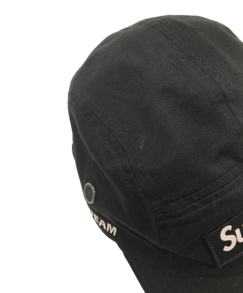 SUPREME（シュプリーム）Supreme (シュプリーム) Military Camp Cap ミリタリーキャンプキャップ ブラックの古着・服飾アイテム