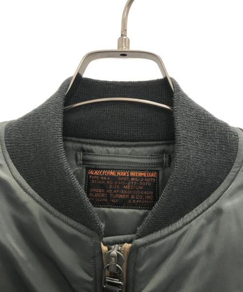 BUZZ RICKSON'S（バズリクソンズ）BUZZ RICKSON'S (バズリクソンズ) Type MA-1 “ALBERT TURNER & CO., INC.” グリーン サイズ:Mの古着・服飾アイテム