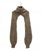 TODAYFULトゥデイフル）の古着「Mix Wool Knit Bolero ミックスウールボレロニット」｜アイボリー