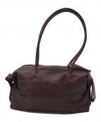 ear PAPILLONNERイアパピヨネ）の古着「ロングハンドルボストンバッグ」｜レッド