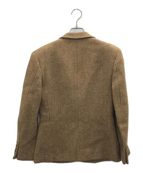 RALPH LAUREN（ラルフローレン）RALPH LAUREN (ラルフローレン) ウールテーラードジャケット ブラウン サイズ:7の古着・服飾アイテム