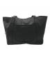 PELLE MORBIDA (ペッレモルビダ) トートバッグ ブラック：28000円