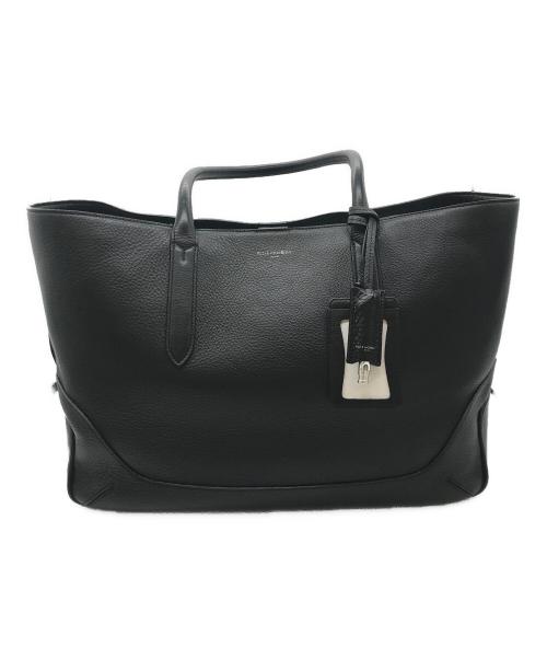 PELLE MORBIDA（ペッレモルビダ）PELLE MORBIDA (ペッレモルビダ) トートバッグ ブラックの古着・服飾アイテム