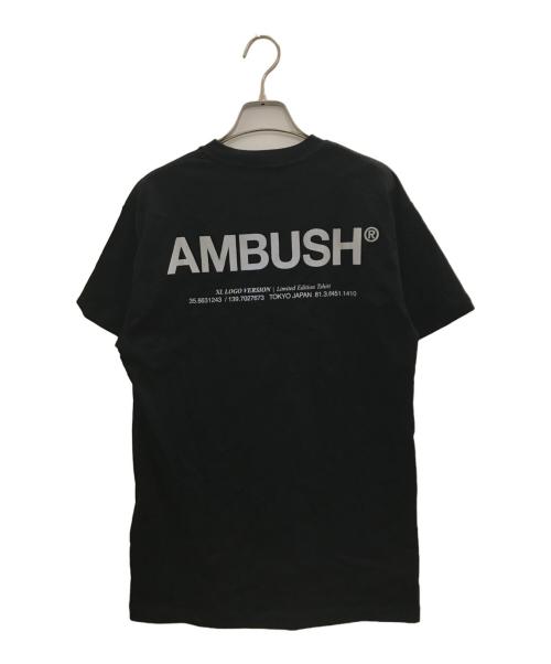 AMBUSH（アンブッシュ）AMBUSH (アンブッシュ) XL LOGO T-SHIRT ブラック サイズ:1の古着・服飾アイテム