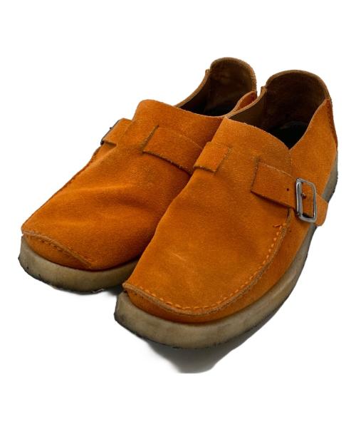 PADMORE&BARNES（パドモア&バーンズ）PADMORE&BARNES (パドモア&バーンズ) KAPTAIN SUNSHINE (キャプテンサンシャイン) アランモカシン オレンジ サイズ:8の古着・服飾アイテム