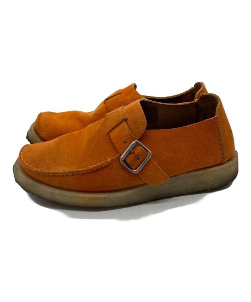 PADMORE&BARNES（パドモア&バーンズ）PADMORE&BARNES (パドモア&バーンズ) KAPTAIN SUNSHINE (キャプテンサンシャイン) アランモカシン オレンジ サイズ:8の古着・服飾アイテム