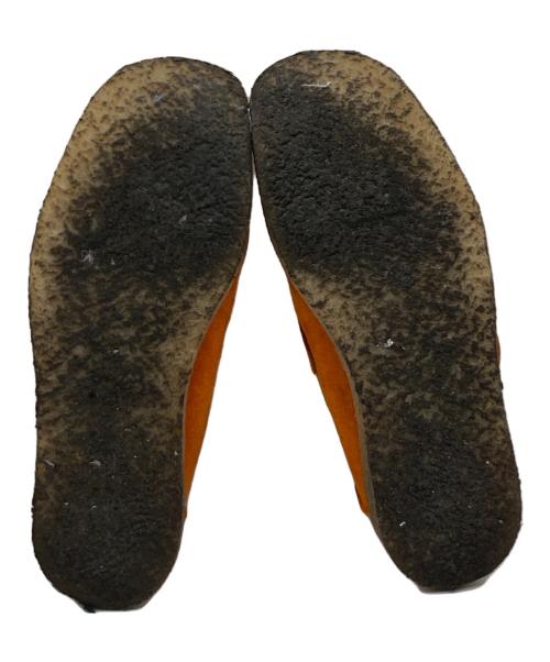 PADMORE&BARNES（パドモア&バーンズ）PADMORE&BARNES (パドモア&バーンズ) KAPTAIN SUNSHINE (キャプテンサンシャイン) アランモカシン オレンジ サイズ:8の古着・服飾アイテム