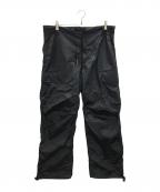 Hアッシュ）の古着「OLMETEX クランキー カーゴパンツ」｜ネイビー