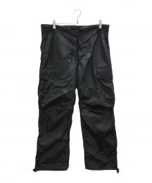 H（アッシュ）の古着「OLMETEX クランキー カーゴパンツ」｜ネイビー