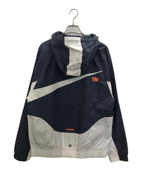 NIKE（ナイキ）NIKE (ナイキ) SWOOSH BOMBER THUNDER ブルー サイズ:Sの古着・服飾アイテム