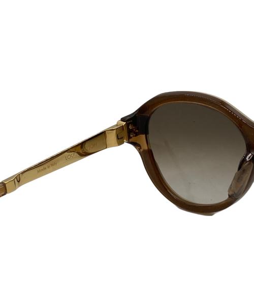 LOUIS VUITTON（ルイ ヴィトン）LOUIS VUITTON (ルイ ヴィトン) プティスプソン・キャットアイ ブラウン サイズ:56□17 140の古着・服飾アイテム