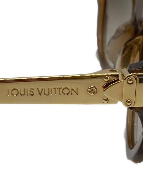 LOUIS VUITTON（ルイ ヴィトン）LOUIS VUITTON (ルイ ヴィトン) プティスプソン・キャットアイ ブラウン サイズ:56□17 140の古着・服飾アイテム