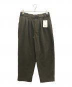 GRAMICCI×WHITE MOUNTAINEERINGグラミチ×ホワイトマウンテ二アニング）の古着「CORDUROY WIDE TAPERED PANTS」｜グリーン