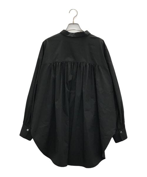 MOGA（モガ）MOGA (モガ) CPタイプライタードロップショルダーブラウス ブラック サイズ:2の古着・服飾アイテム