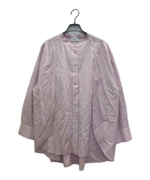 MOGA（モガ）MOGA (モガ) ヴィンテージマットツイルブラウス ピンク サイズ:2の古着・服飾アイテム