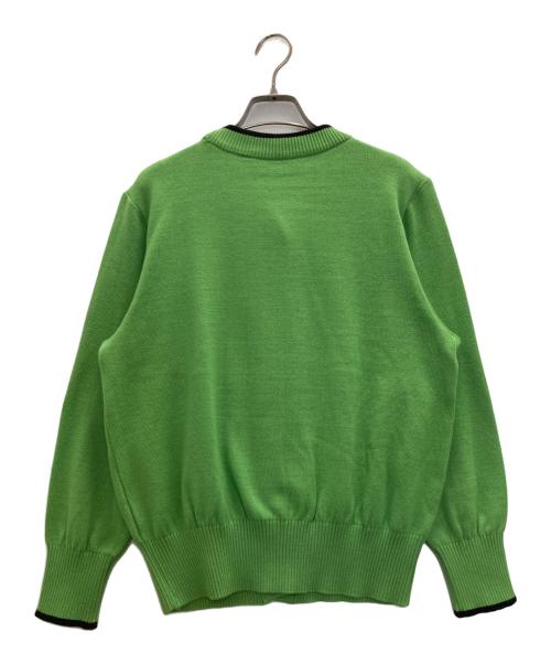 Yves Saint Laurent（イヴサンローラン）Yves Saint Laurent (イヴサンローラン) ニットカーディガン グリーン サイズ:Ⅿの古着・服飾アイテム