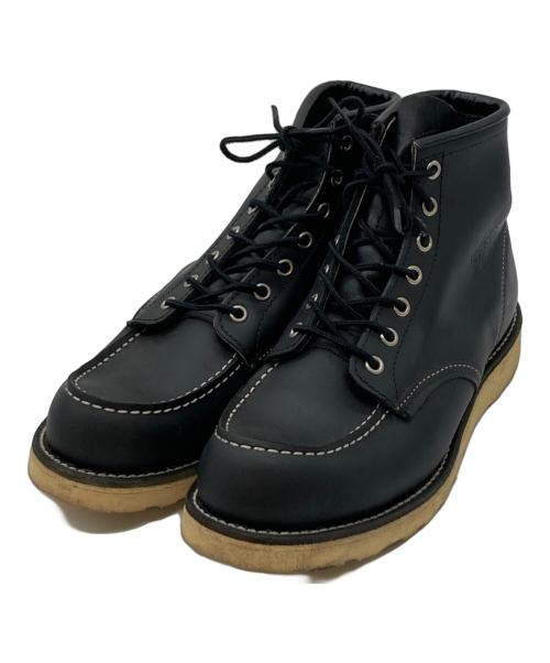 RED WING（レッドウィング）RED WING (レッドウィング) IRISH SETTER MOC TOE BOOTS ブラック サイズ:41の古着・服飾アイテム