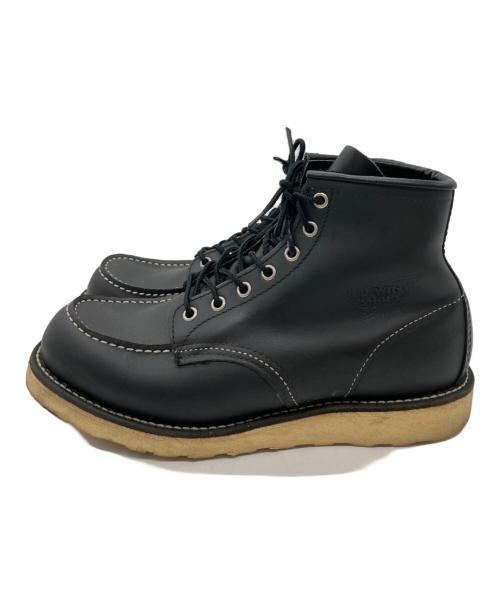 RED WING（レッドウィング）RED WING (レッドウィング) IRISH SETTER MOC TOE BOOTS ブラック サイズ:41の古着・服飾アイテム