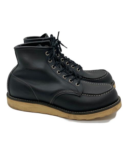 RED WING（レッドウィング）RED WING (レッドウィング) IRISH SETTER MOC TOE BOOTS ブラック サイズ:41の古着・服飾アイテム