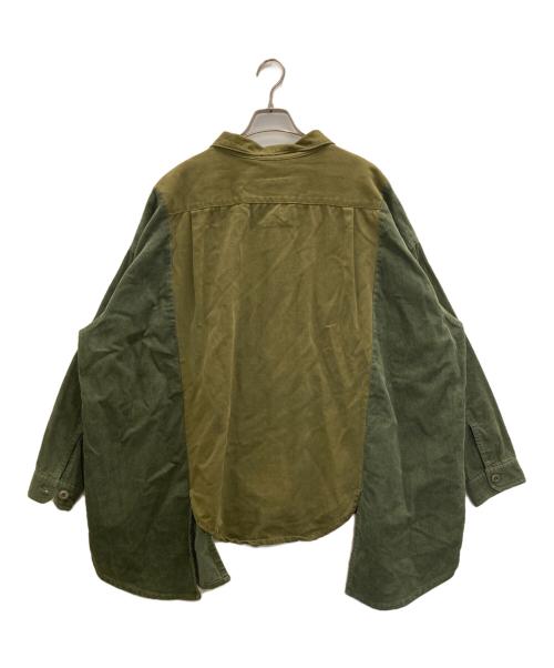 etsinta（エシンタ）etsinta (エシンタ) 切替ジャケット グリーン サイズ:ONESIZEの古着・服飾アイテム