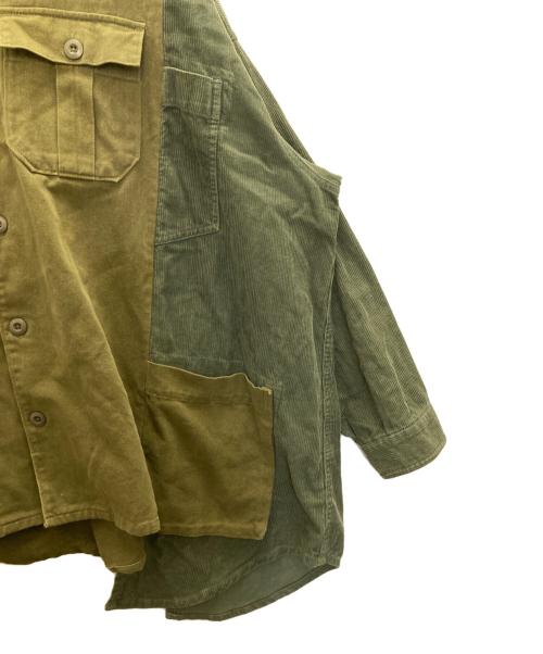 etsinta（エシンタ）etsinta (エシンタ) 切替ジャケット グリーン サイズ:ONESIZEの古着・服飾アイテム