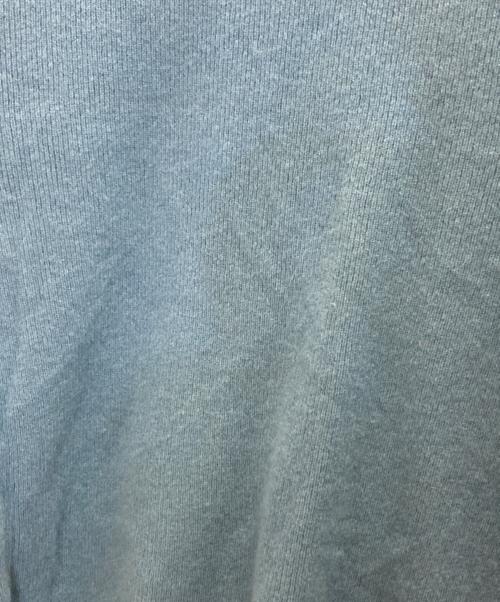 Snidel（スナイデル）Snidel (スナイデル) ベルスリーブニットプルオーバー サックス ブルー サイズ:FREEの古着・服飾アイテム