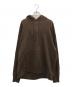 LOOPWHEELER（ループウィラー）の古着「プルオーバーパーカー」｜ブラウン
