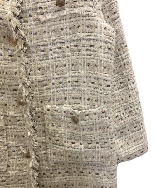 NATURAL BEAUTY BASIC（ナチュラルビューティーベーシック）NATURAL BEAUTY BASIC (ナチュラルビューティーベーシック) ジャケット アイボリー サイズ:Ｍの古着・服飾アイテム