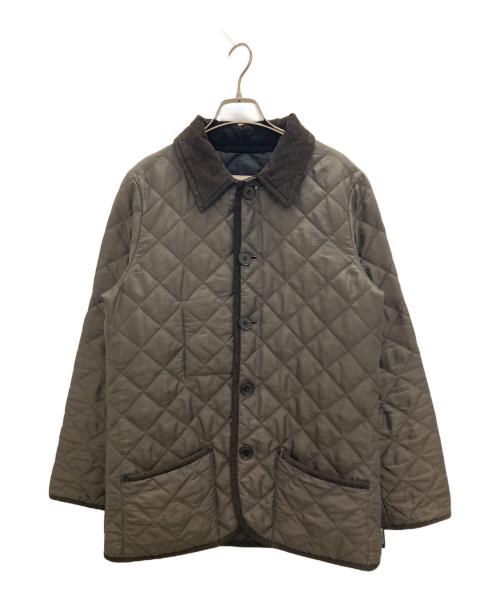 Traditional Weatherwear（トラディショナルウェザーウェア）Traditional Weatherwear (トラディショナルウェザーウェア) キルティングジャケット グレー サイズ:38の古着・服飾アイテム