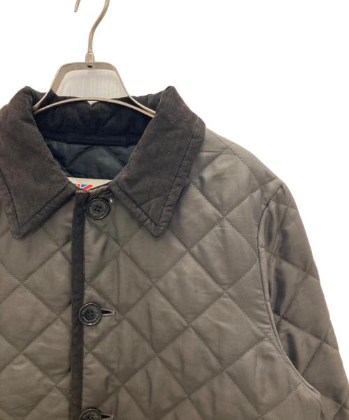 Traditional Weatherwear（トラディショナルウェザーウェア）Traditional Weatherwear (トラディショナルウェザーウェア) キルティングジャケット グレー サイズ:38の古着・服飾アイテム