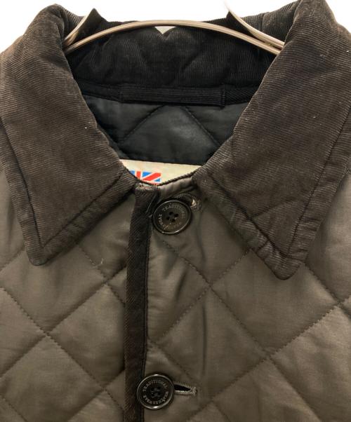 Traditional Weatherwear（トラディショナルウェザーウェア）Traditional Weatherwear (トラディショナルウェザーウェア) キルティングジャケット グレー サイズ:38の古着・服飾アイテム