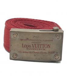 LOUIS VUITTON（ルイ ヴィトン）の古着「サンチュール ベンガル」｜レッド