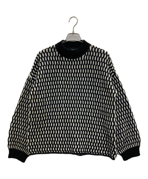 theory（セオリー）theory (セオリー) クルーネックニット ブラック サイズ:SIZE Sの古着・服飾アイテム